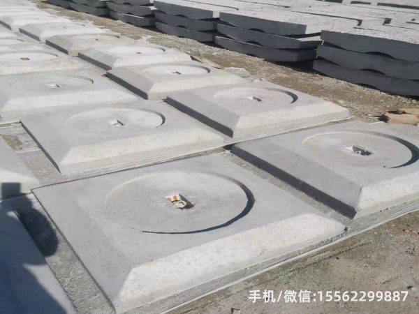 军垦路街道1400×1400混凝土电杆底盘